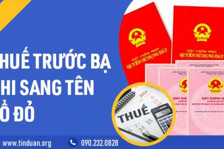 Cách tính Lệ phí trước bạ sổ đỏ Nhà đất năm 2022