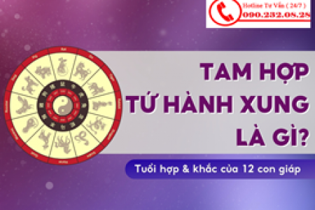 Tam Hợp Tứ Hành Xung là gì? Cách tính hợp tuổi vợ chồng