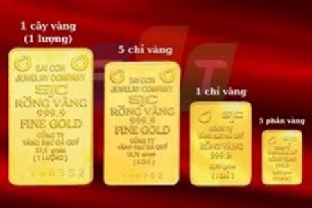 1 chỉ vàng bằng bao nhiêu gram & 1 cây vàng bằng bao nhiêu lượng